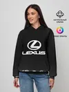 Женское худи / Lexus sport auto abstract