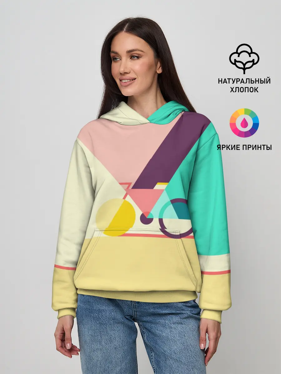 Женское худи / Велосипед