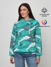 Женское худи / Дельфины
