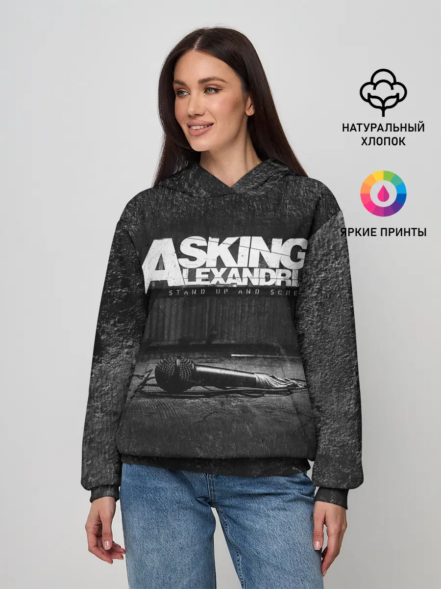 Женское худи / Asking Alexandria