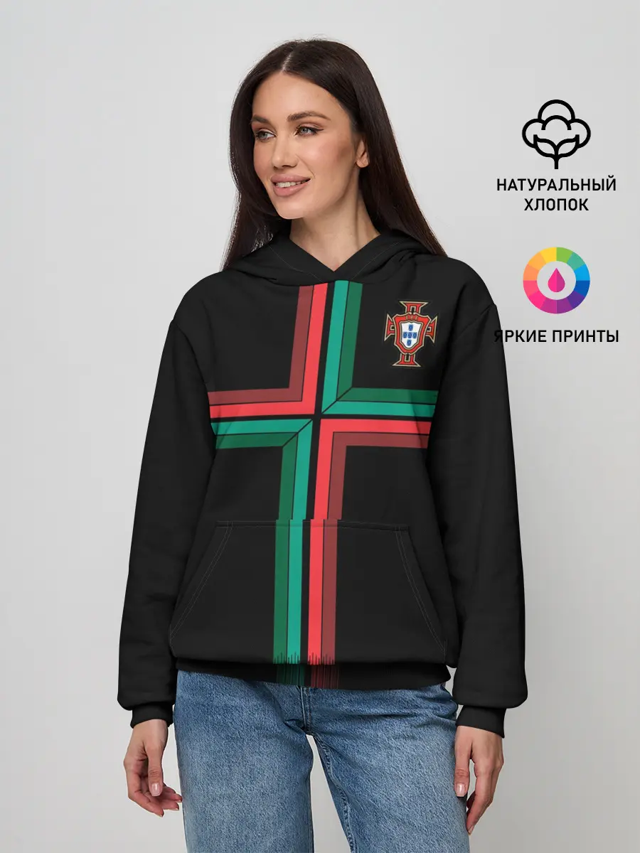 Женское худи / Portugal 2018 WC alternative