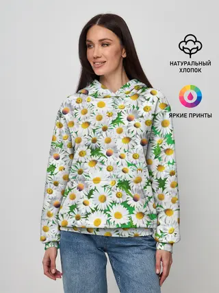 Женское худи / Ромашки