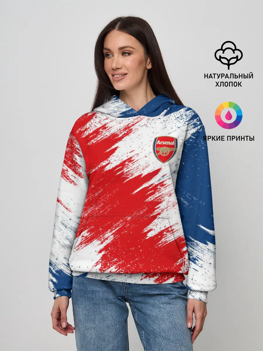 Женское худи / Arsenal