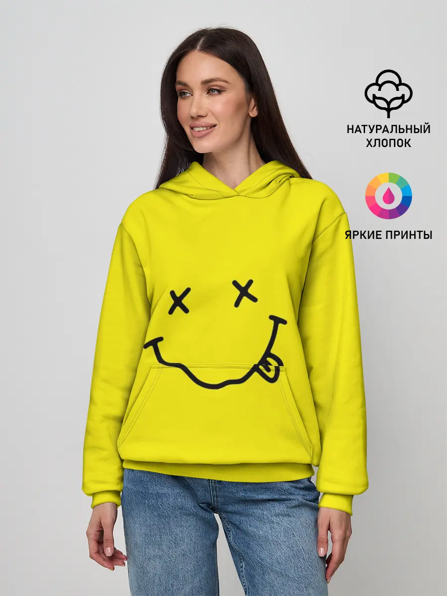 Женское худи / Nirvana