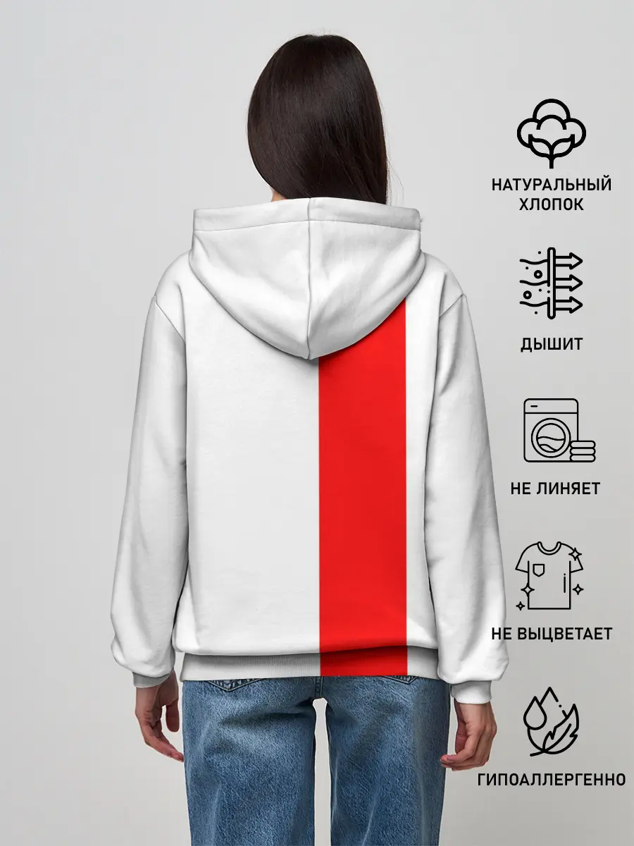 Женское худи / СССР-white collection