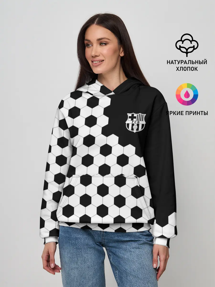 Женское худи / FC Barcelona