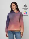 Женское худи / Абстракция Градиент Текстура