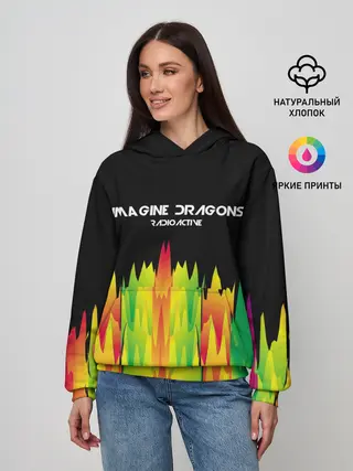 Женское худи / IMAGINE DRAGONS