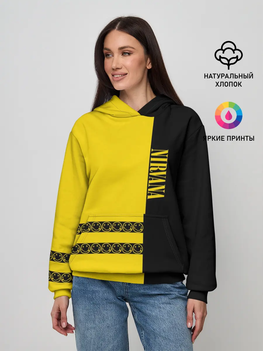 Женское худи / Nirvana