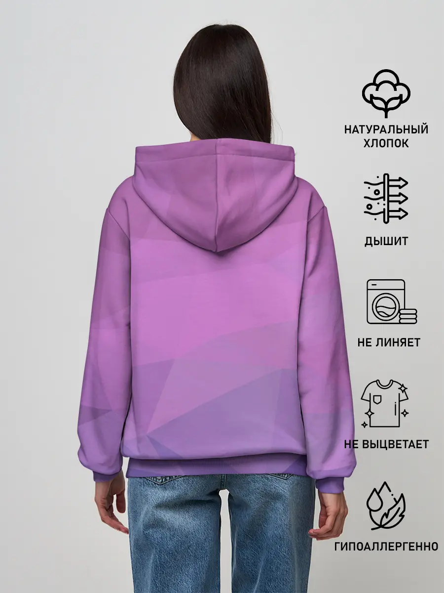 Женское худи / Абстракция