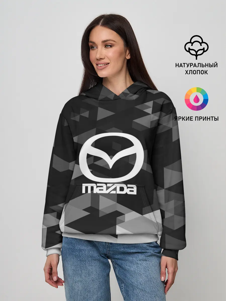 Женское худи / Mazda sport geometry