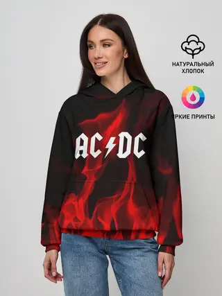 Женское худи / AC DC