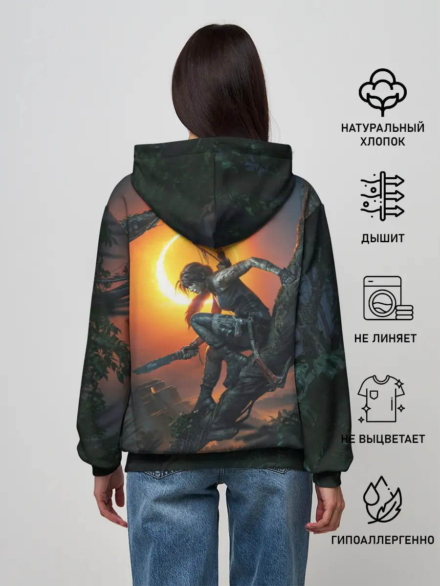 Женское худи / Shadow of the Tomb Raider
