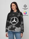 Женское худи / Mercedes sport geometry