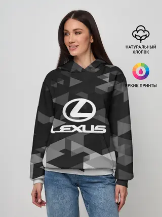 Женское худи / Lexus sport geometry