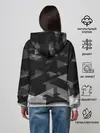 Женское худи / Mitsubishi sport geometry