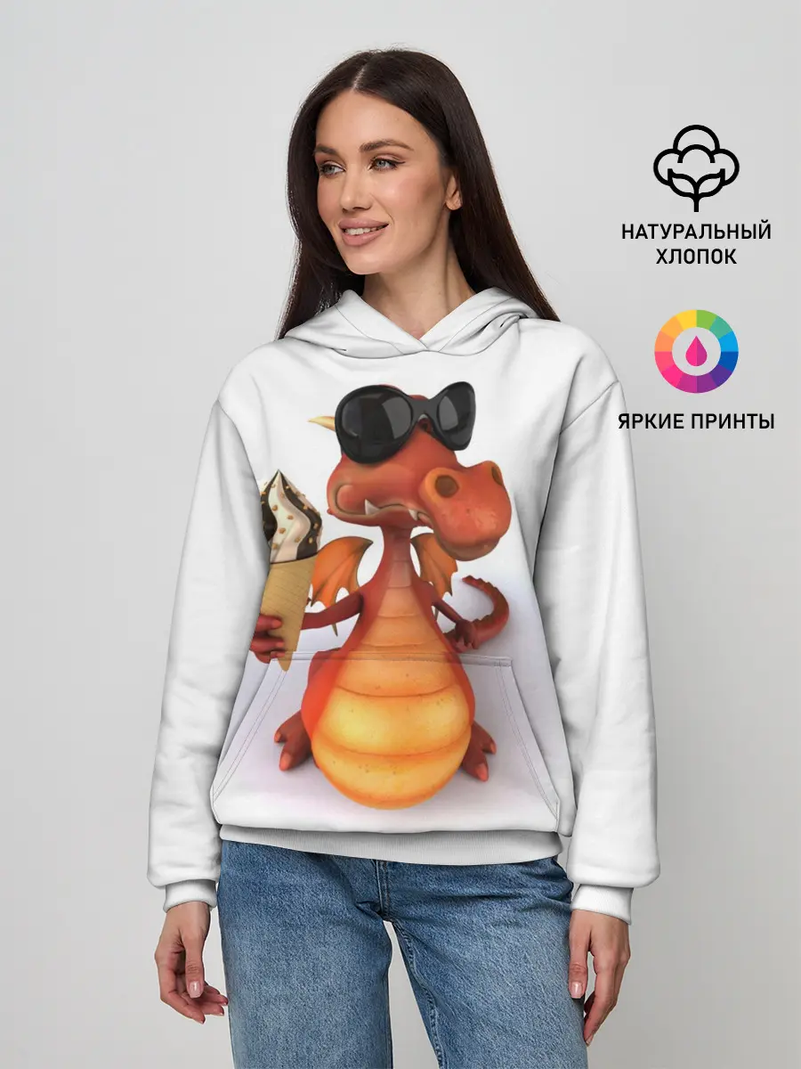 Женское худи / ДОБРЫЙ ДРАКОН | GOOD DRAGON