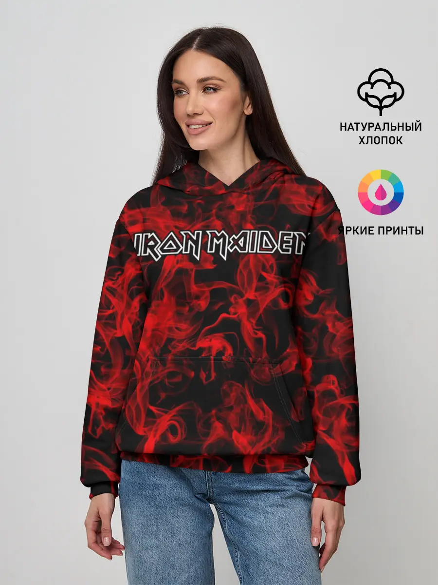 Женское худи / Iron Maiden