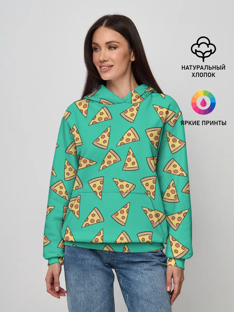 Женское худи / Pizza
