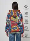 Женское худи / Pop art pattern
