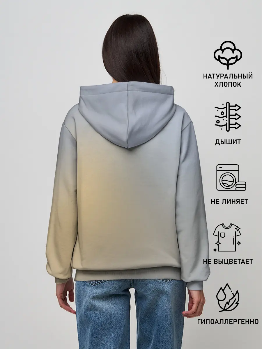 Женское худи / Медведь