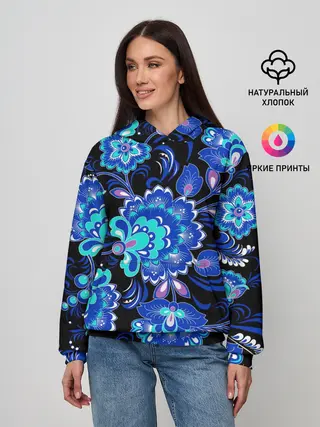 Женское худи / Хохлома
