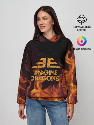 Женское худи / Imagine Dragons