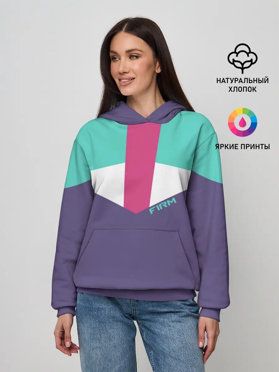 Женское худи / Стиль 90 х