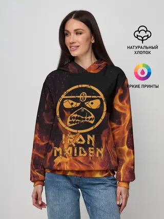 Женское худи / Iron Maiden