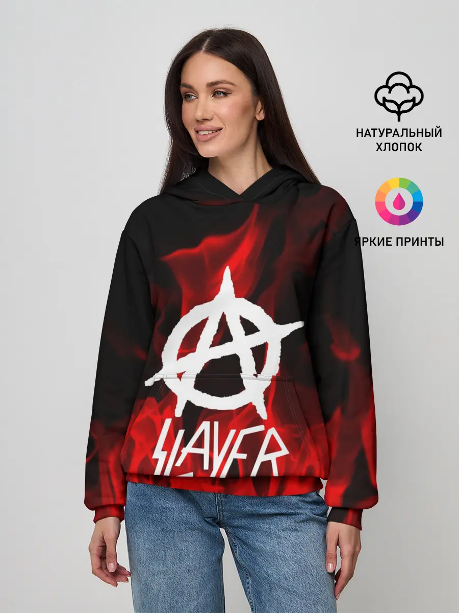 Женское худи / SLAYER