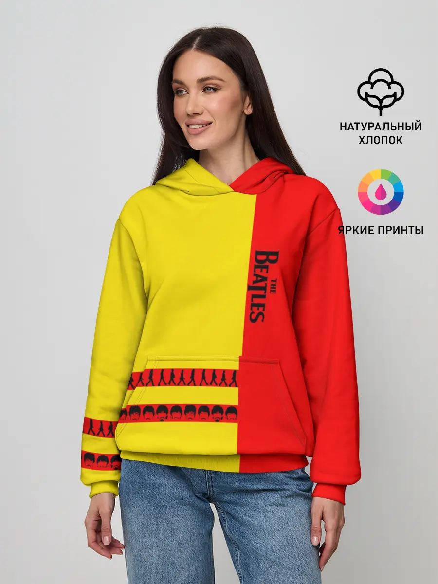 Женское худи / The Beatles