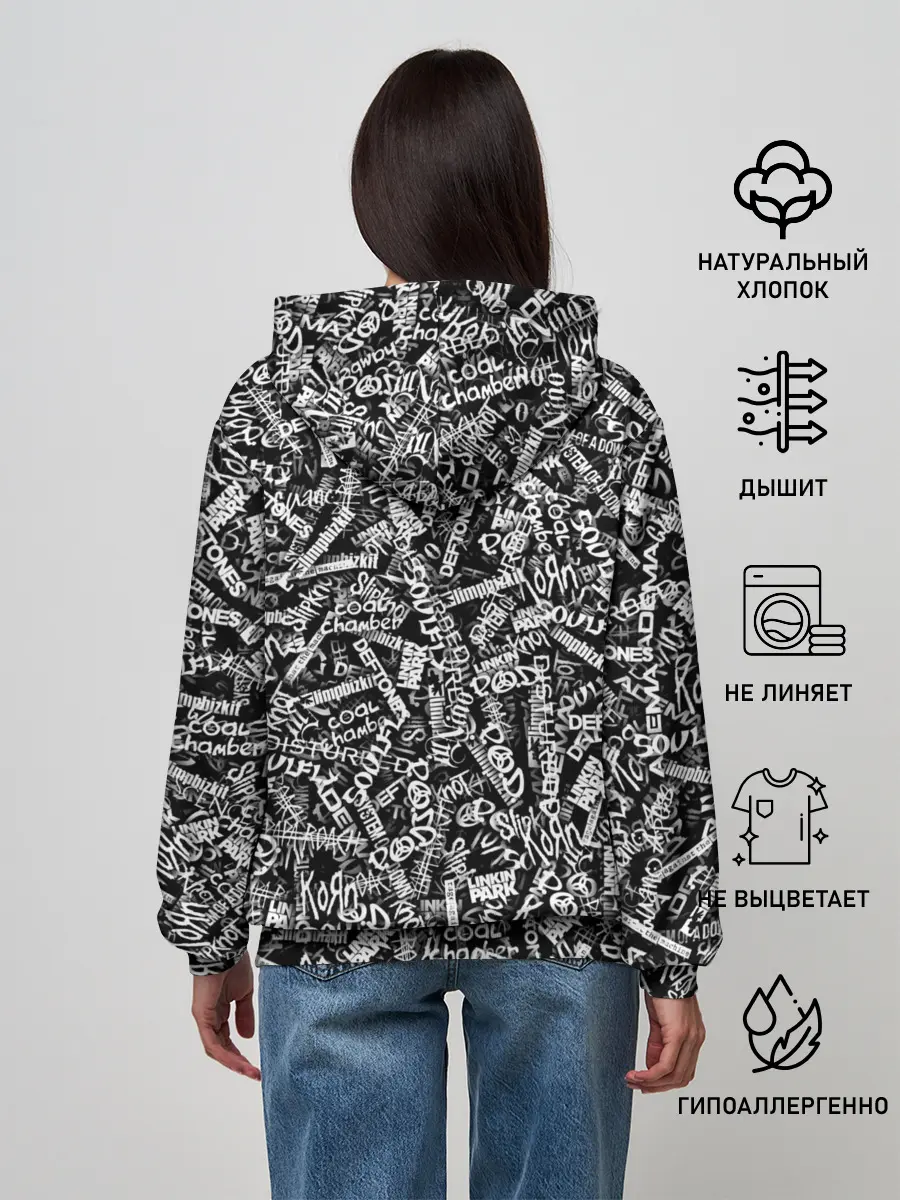 Женское худи / Alternative Nu Metal