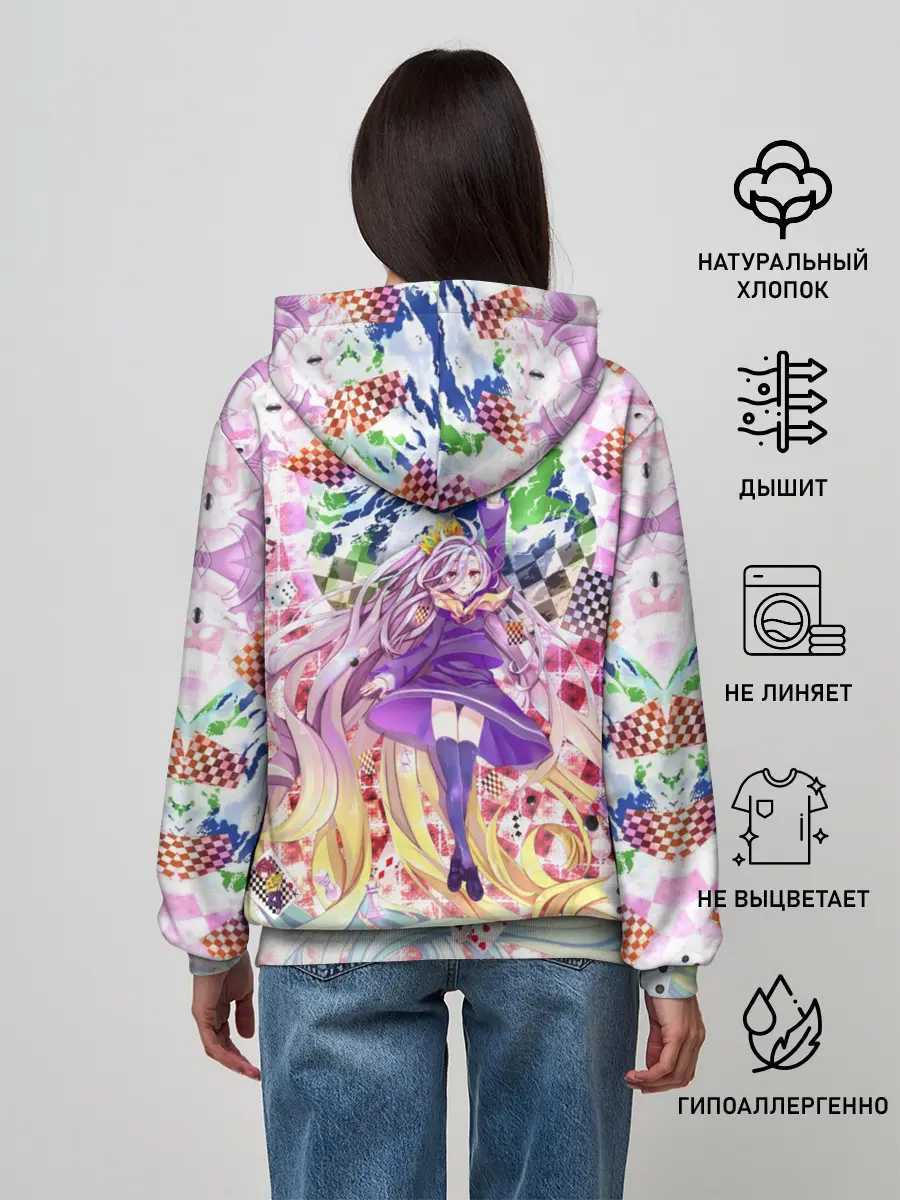 Женское худи / No Game No Life_9