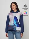 Женское худи / ВОЛШЕБНАЯ БАБОЧКА.