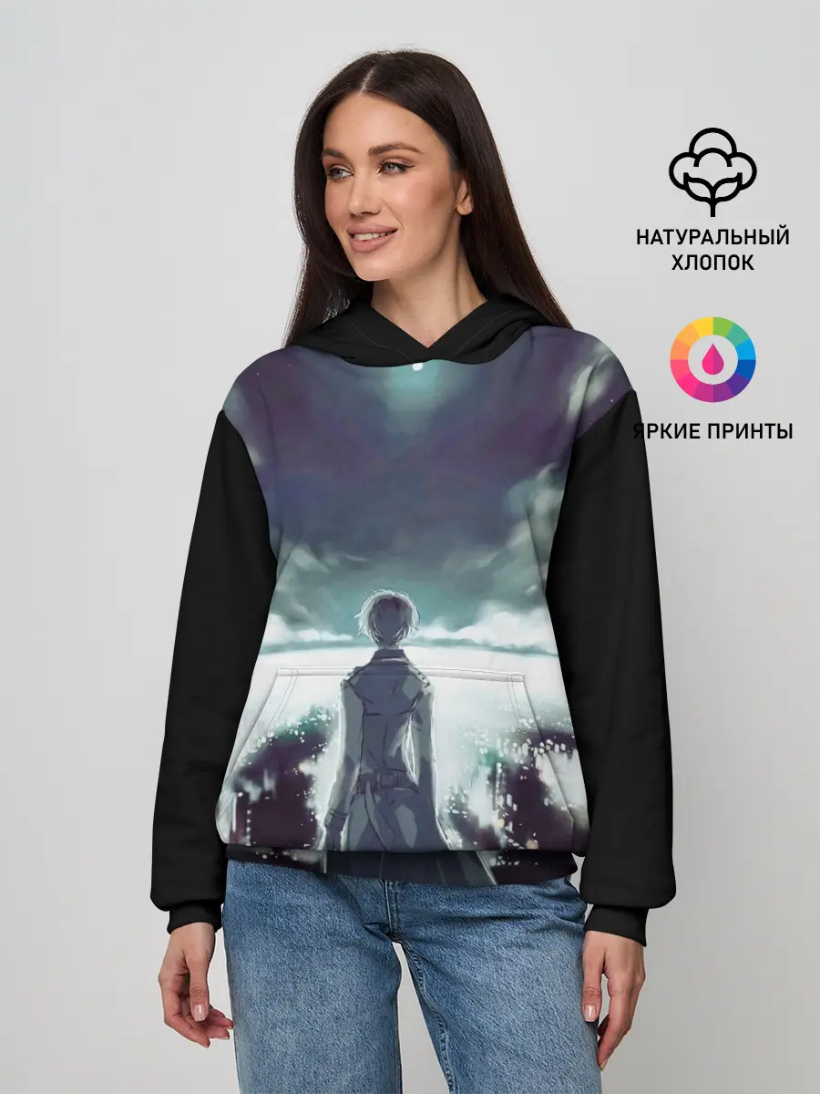 Женское худи / Ken Kaneki смотрит в даль