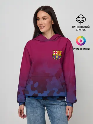 Женское худи / FC BARCA SPORT