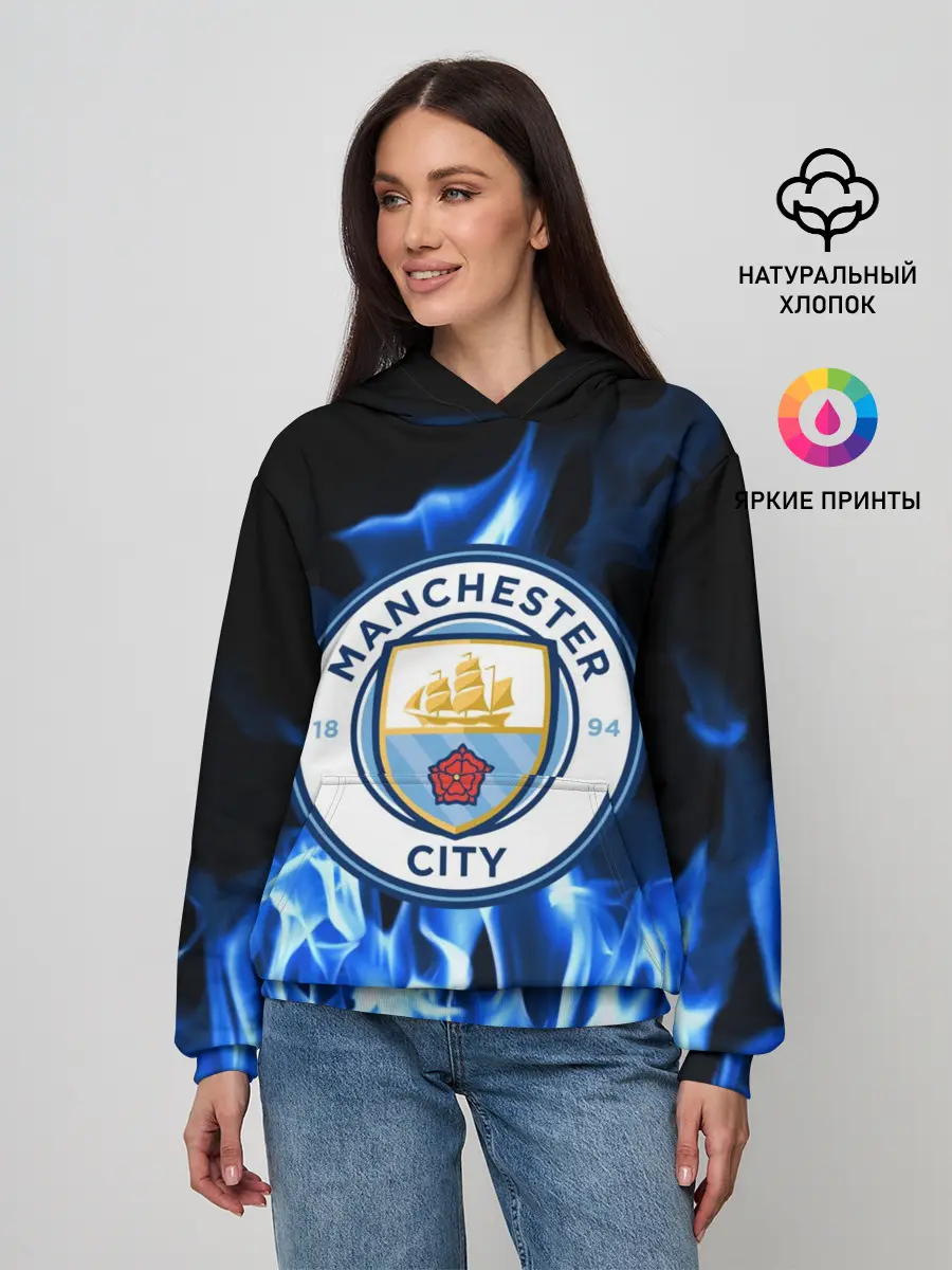 Женское худи / MANCHESTER CITY