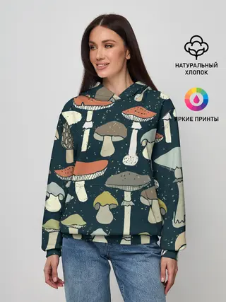 Женское худи / Загадочный лес