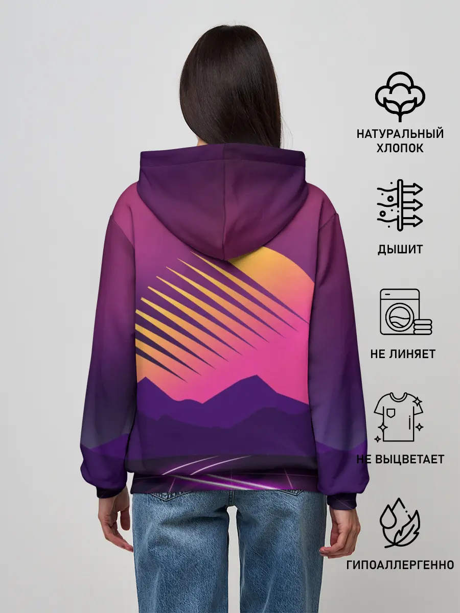 Женское худи / Digital Art