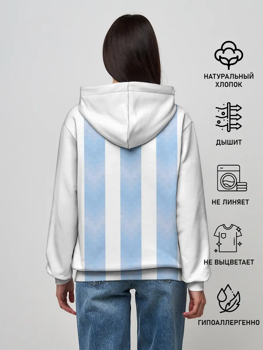 Женское худи / Сборная Аргентины