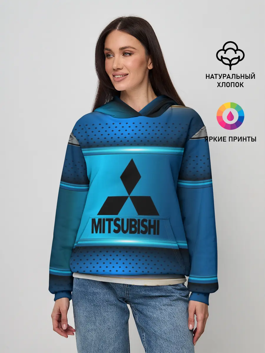 Женское худи / MITSUBISHI sport collection