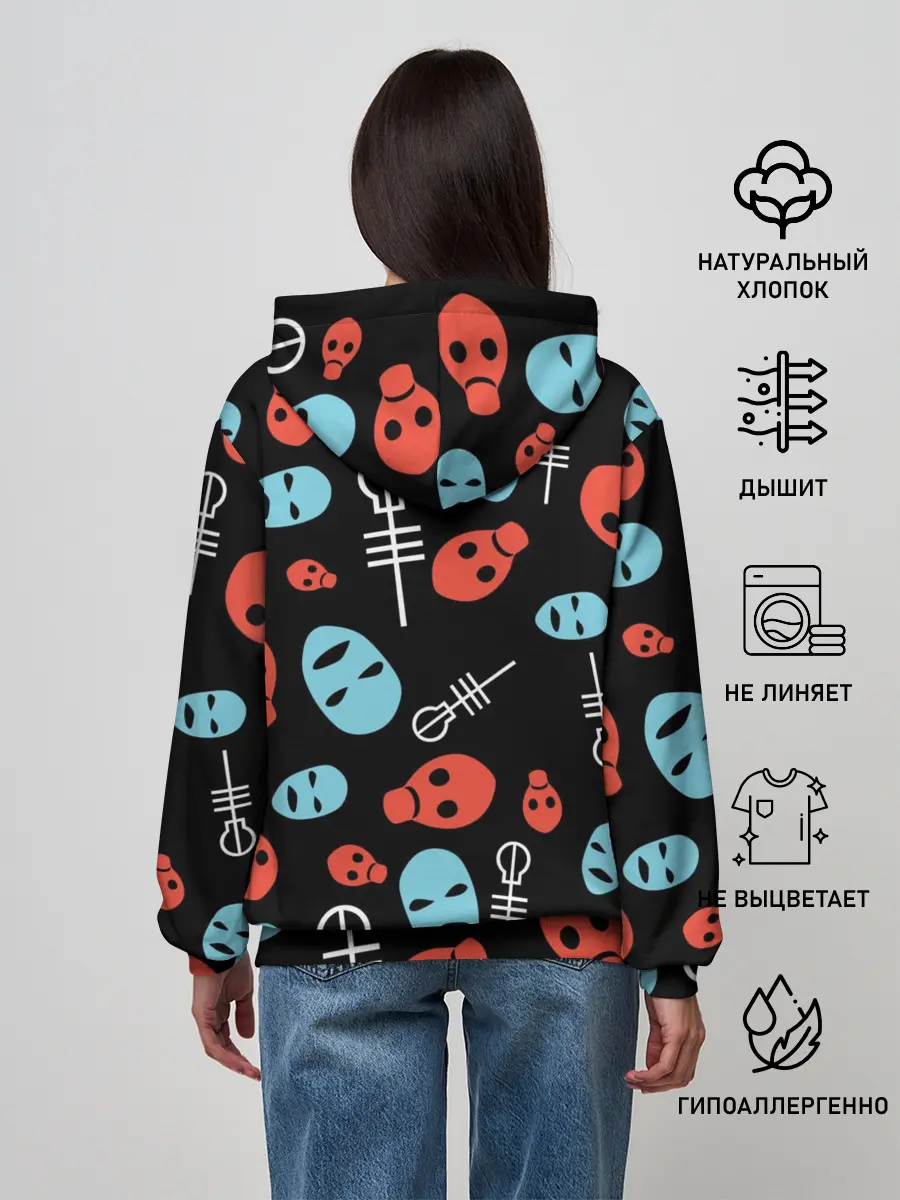 Женское худи / Twenty One Pilots