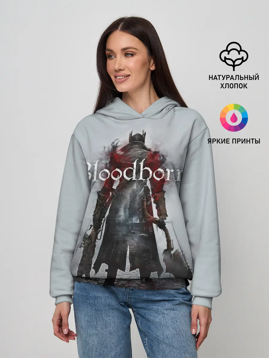 Женское худи / Bloodborne