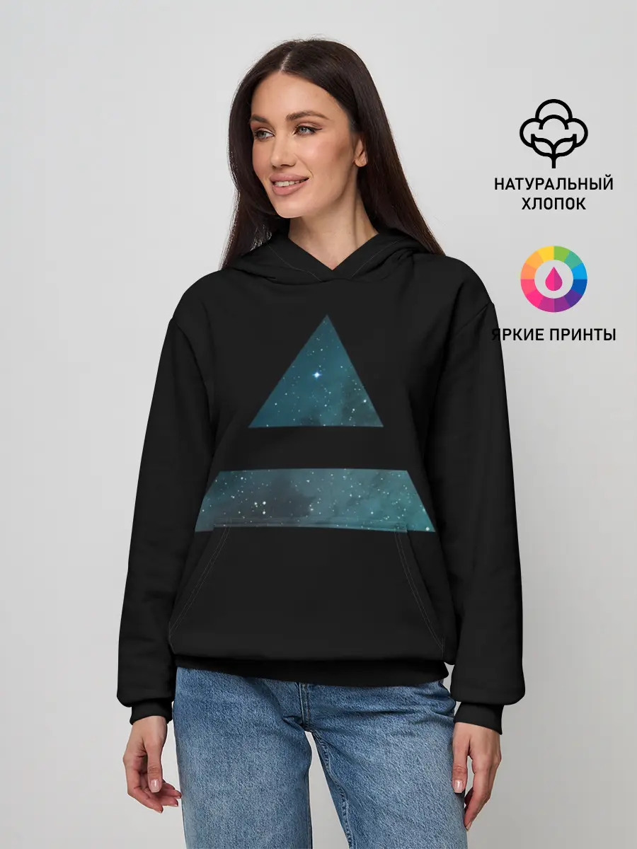 Женское худи / Space Mars