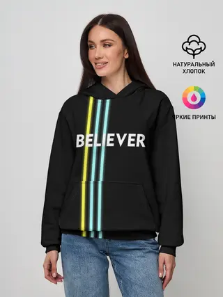 Женское худи / Believer Imagine Dragons