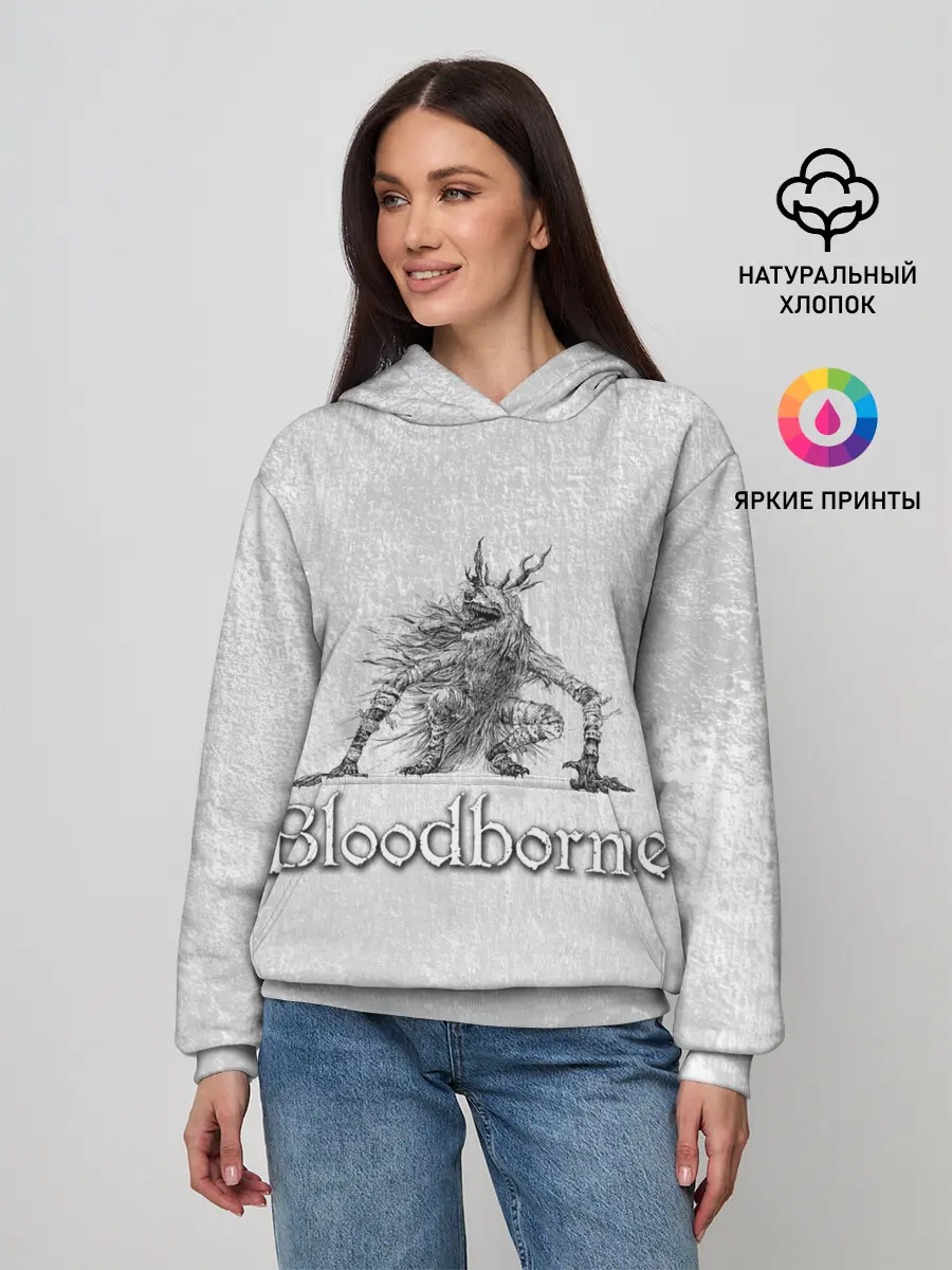 Женское худи / Bloodborne