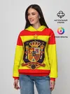 Женское худи / Сборная Испании флаг