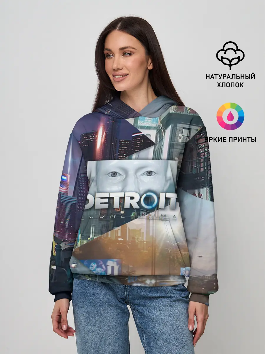 Женское худи / Detroit: Become Human