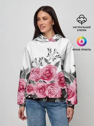 Женское худи / Rose Trend