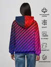 Женское худи / Градиентные линии
